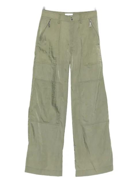 pleated pocket trousers by RABANNE