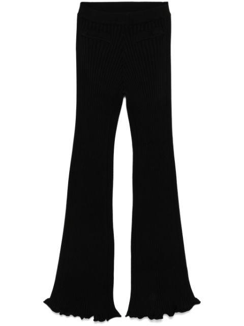 ribbed trousers by RABANNE