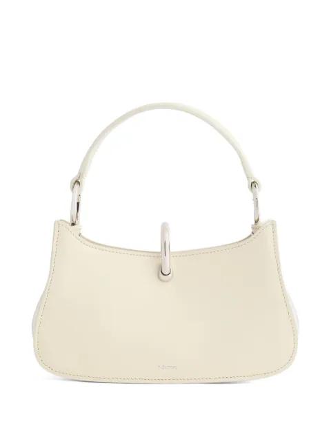 ring-lock leather shoulder bag by RABANNE