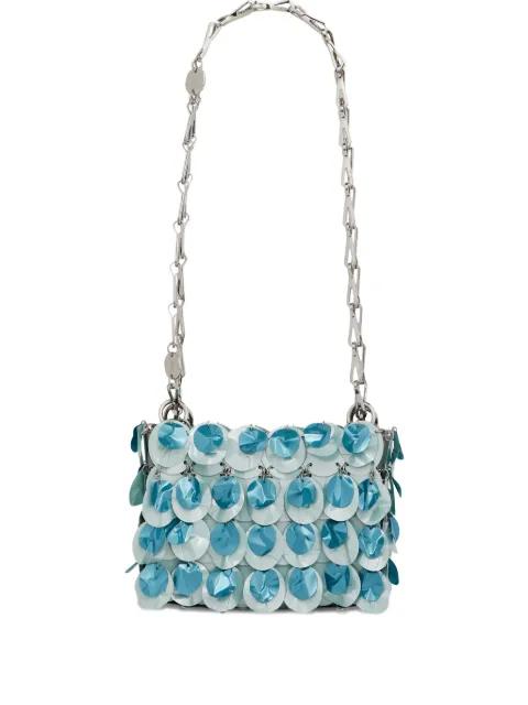 sequin-embellished shoulder bag by RABANNE