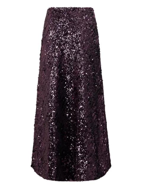 sequin maxi skirt by RABANNE
