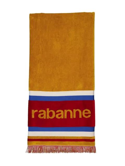 striped beach towel by RABANNE