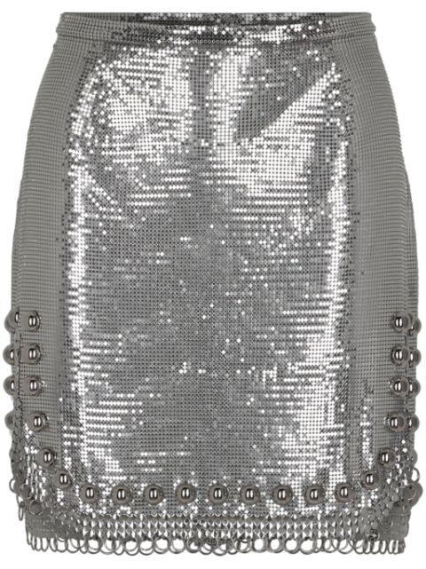 stud-embellished mini skirt by RABANNE
