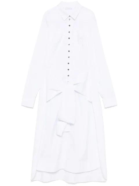 tie-waist maxi dress by RABANNE