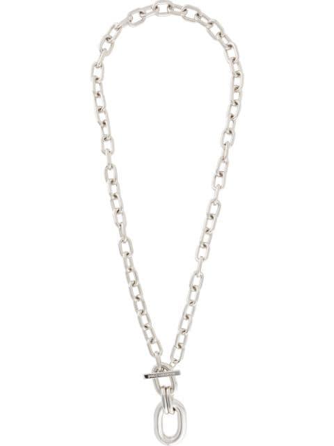 toggle chain pendant necklace by RABANNE