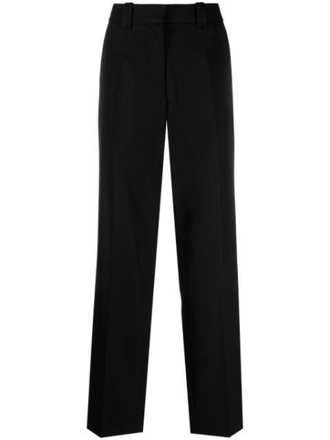 virgin wool straight-leg trousers by RABANNE