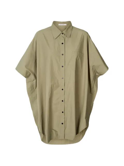 Berta button-down shirt mini dress by RABENS SALONER