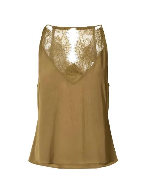 Jodie lace-trimmed camisole top by RABENS SALONER