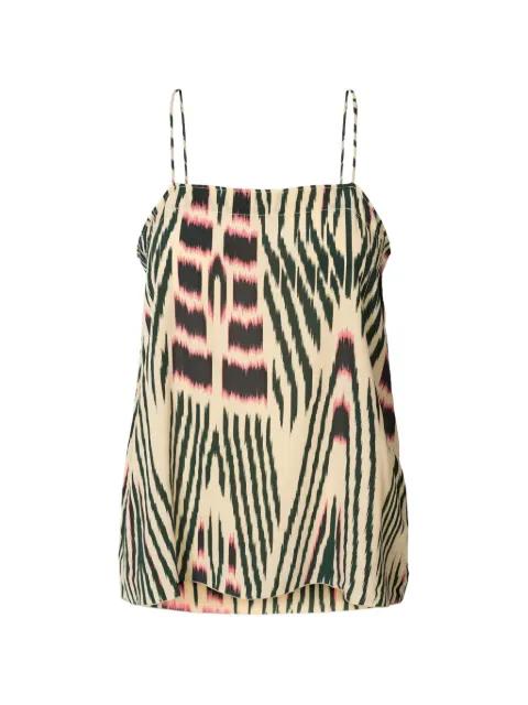 Karis patterned tank top by RABENS SALONER