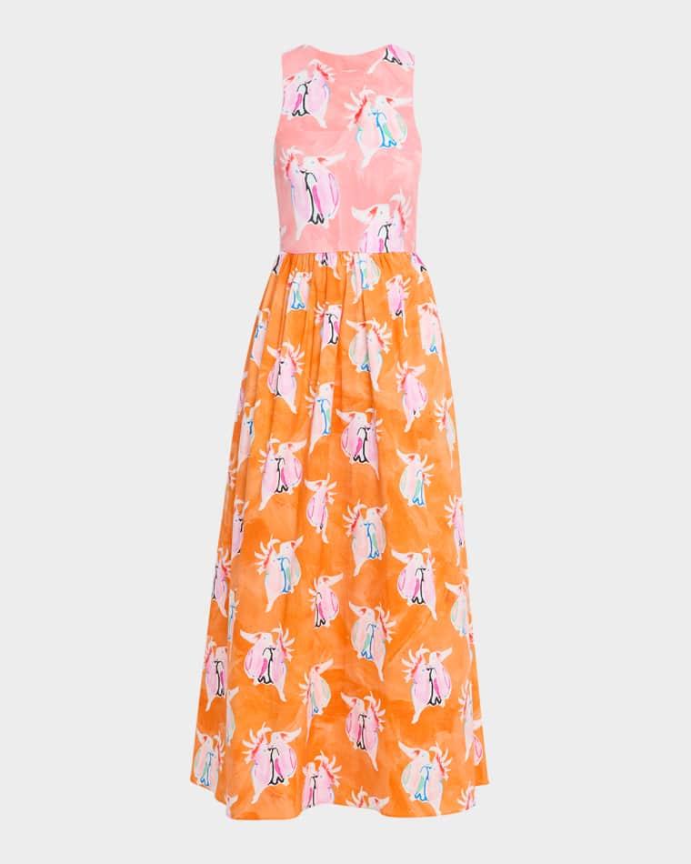 Reese Sleeveless Two-Tone Maxi Dress by RACHEL ANTONOFF Reese Sleeveless Two-Tone Maxi Dress by RACHEL ANTONOFF