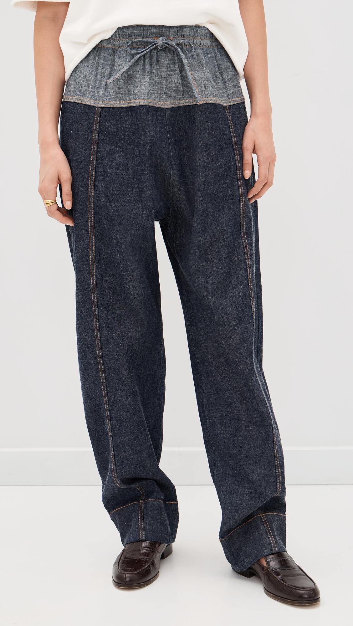Ennu Denim Pants by RACHEL COMEY