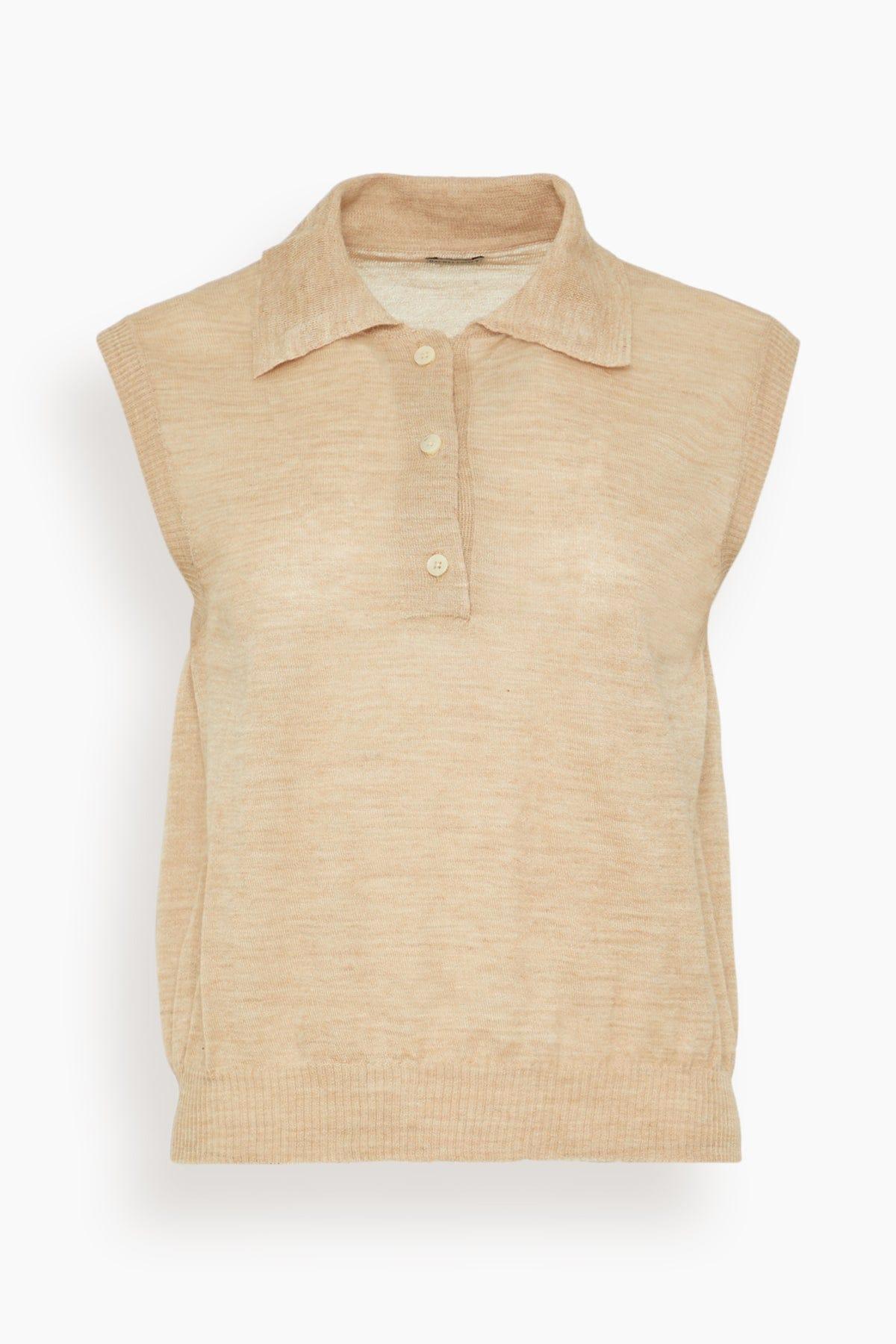 Pola Vest in Brown by RACHEL COMEY