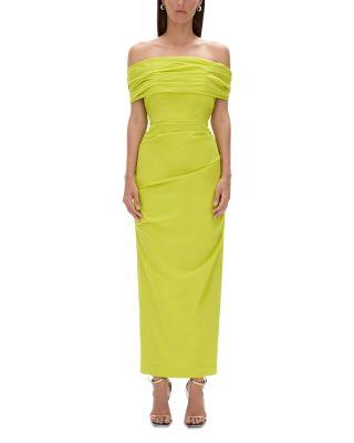 Camille Off-the-Shoulder Maxi Dress by RACHEL GILBERT