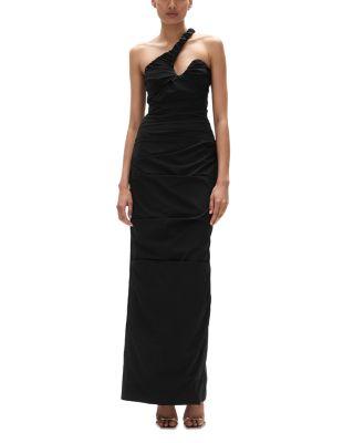 Freda Ruched Gown by RACHEL GILBERT