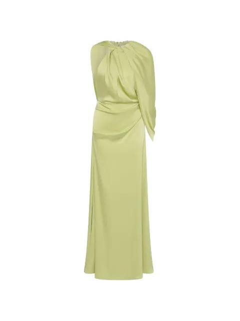 Hallie twisted draped gown by RACHEL GILBERT