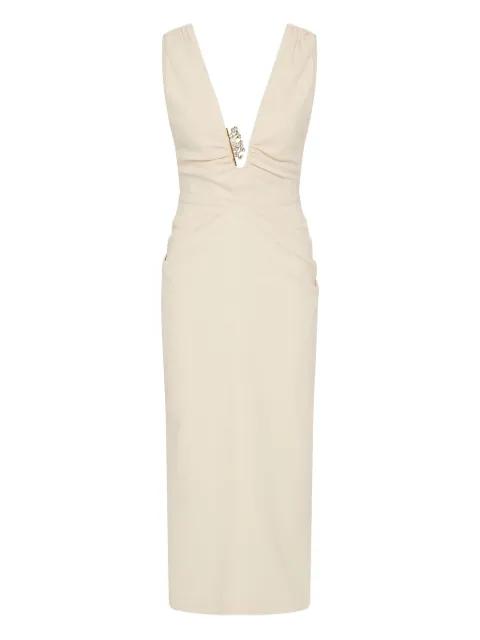 Martina embellished midi cocktail dress by RACHEL GILBERT