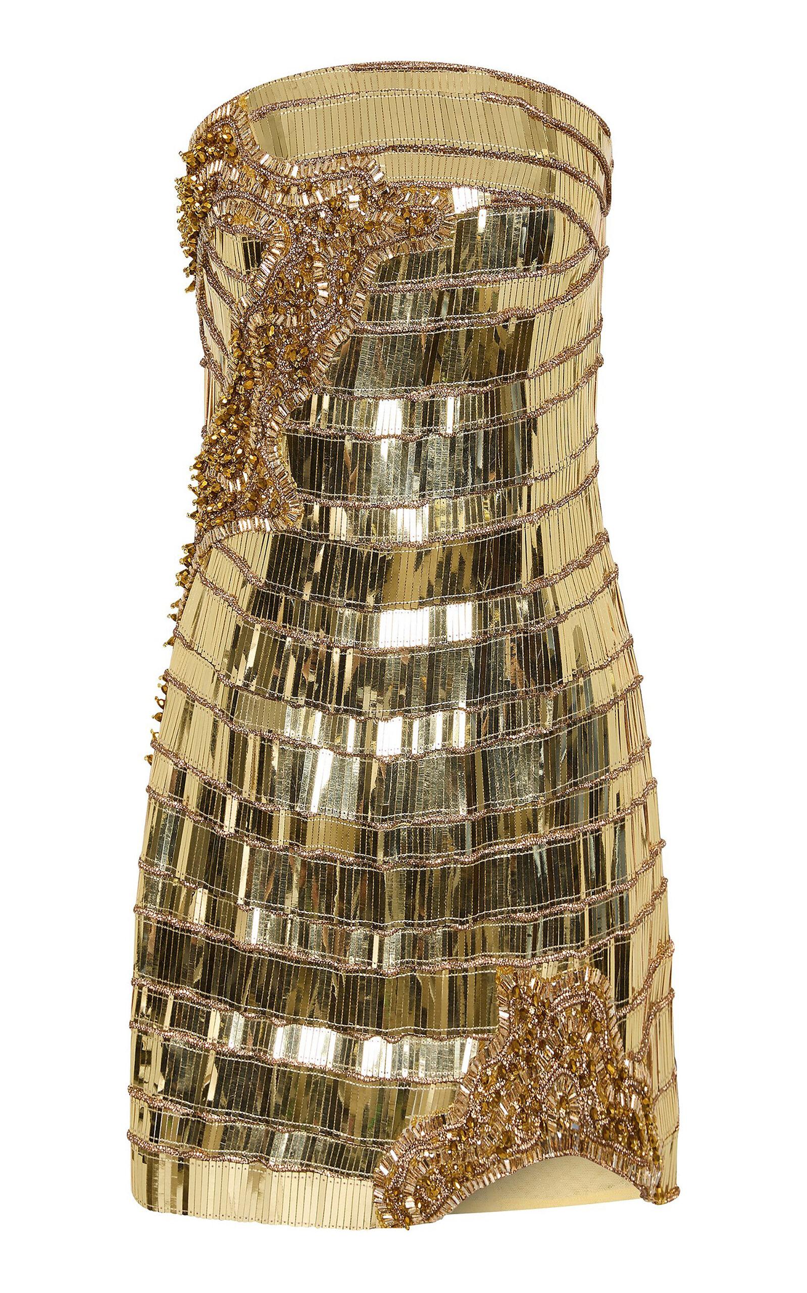 Rachel Gilbert Ariel Beaded Mini Dress - Moda Operandi by RACHEL GILBERT