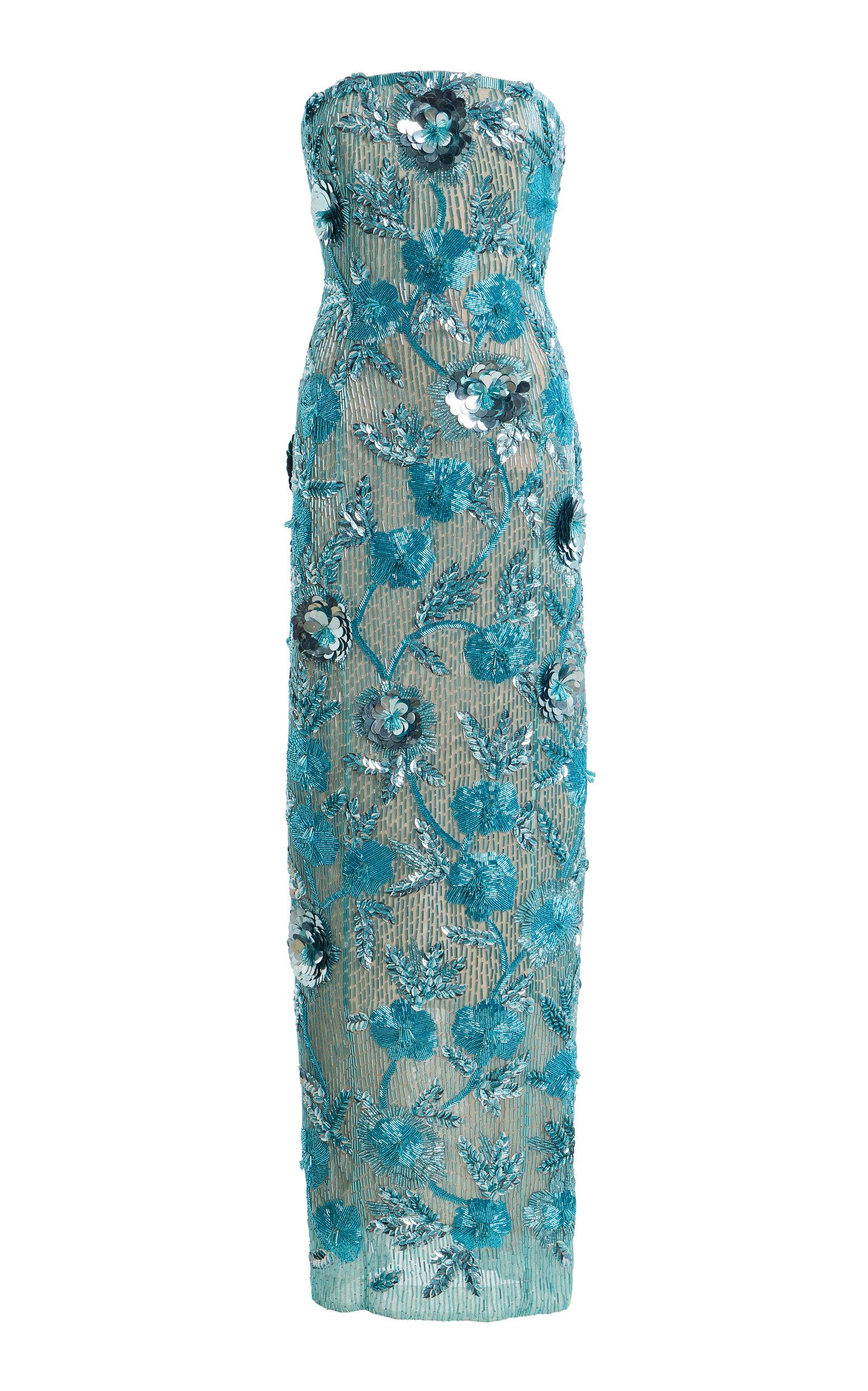 Rachel Gilbert Exclusive Pierre Embellished Tulle Gown - Moda Operandi by RACHEL GILBERT