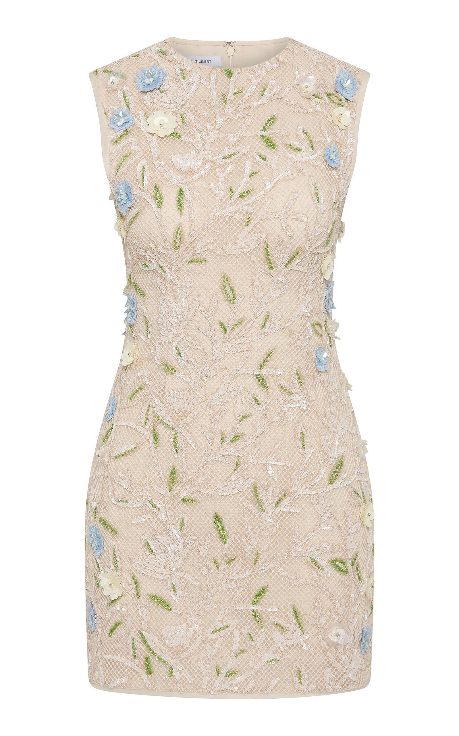Rachel Gilbert Mistral Embroidered Cotton Mini Dress - Moda Operandi by RACHEL GILBERT
