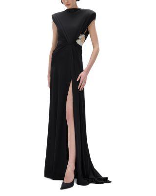 Rico Side Cutout Gown by RACHEL GILBERT