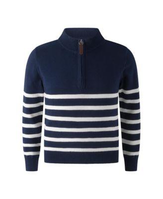Boys' Breton Half-Zip Sweater - Little Kid by RACHEL RILEY