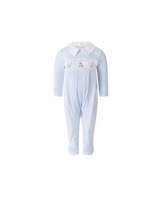 Boys' Pima Pram Embroidered Footie- Baby by RACHEL RILEY