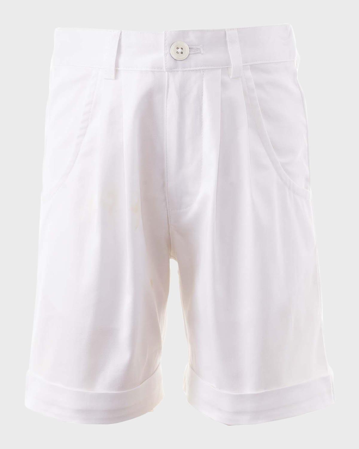 Boy's Tailored Turn-Up Shorts, Size 2-10 by RACHEL RILEY