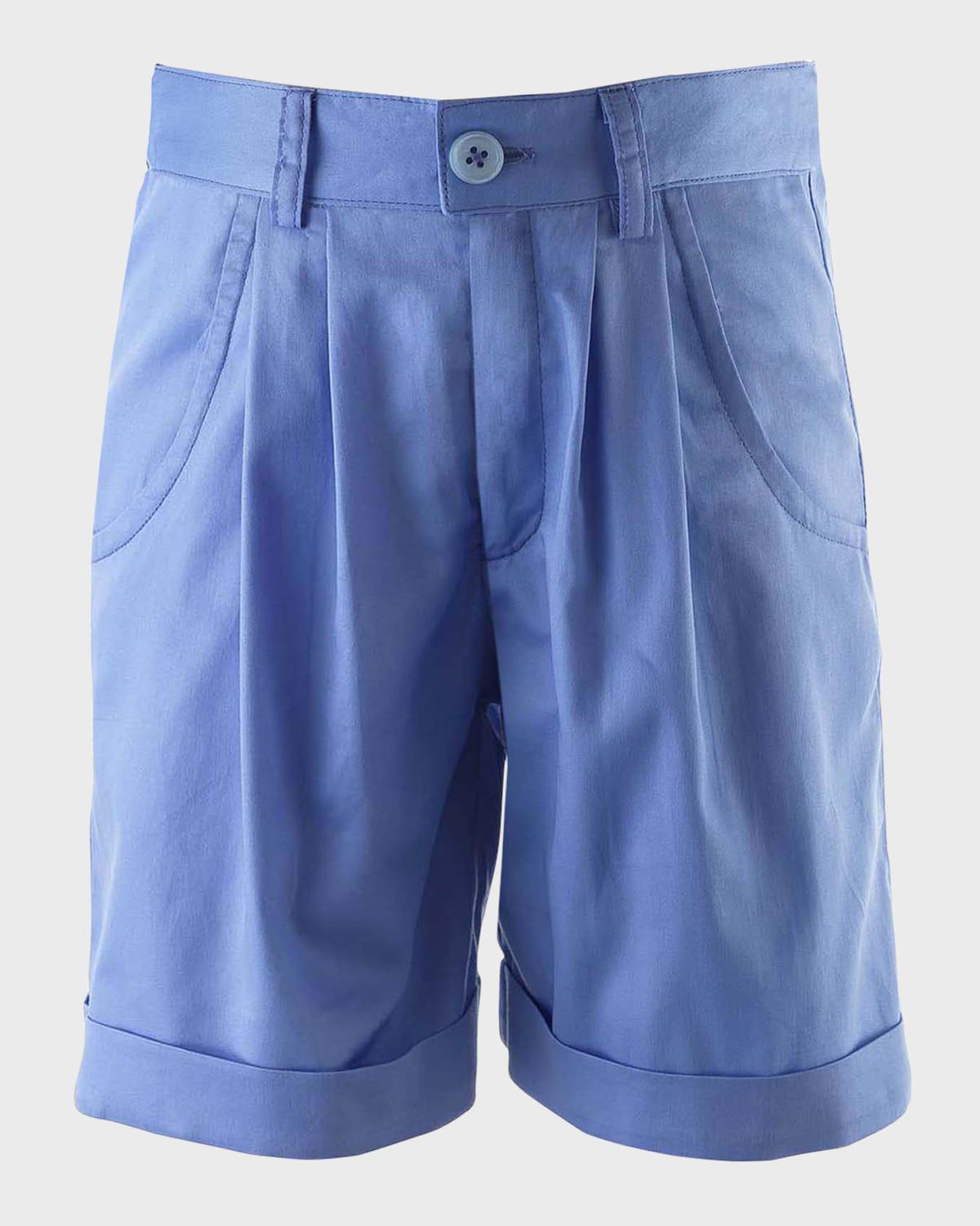 Boy's Tailored Turn-Up Shorts, Size 2-10 by RACHEL RILEY