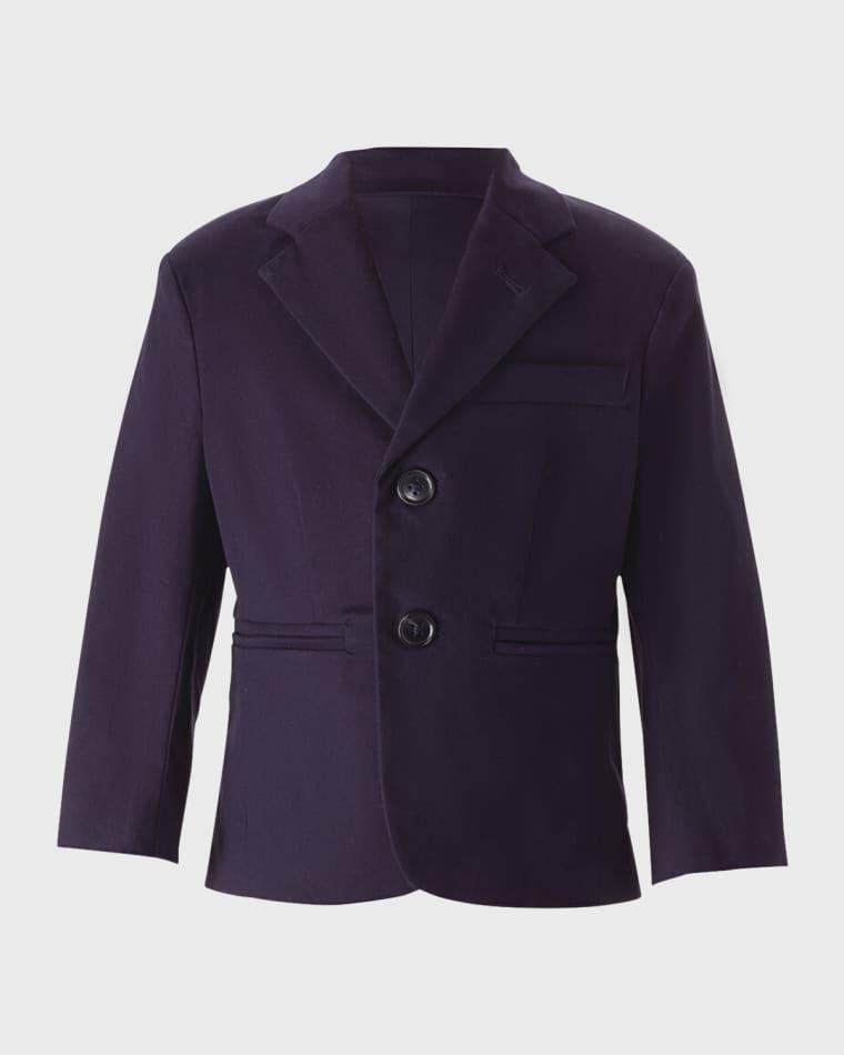 Boy's Two-Button Cotton Blazer, Size 2-10 by RACHEL RILEY