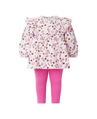 Girls' ABC Top & Leggings Set - Baby by RACHEL RILEY