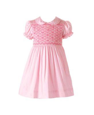 Girls' Bow Smocked Dress and Bloomers - Baby by RACHEL RILEY