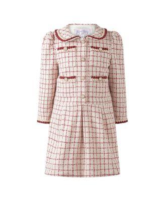 Girls' Check Tweed Dress - Little Kid by RACHEL RILEY Girls' Check Tweed Dress - Little Kid by RACHEL RILEY