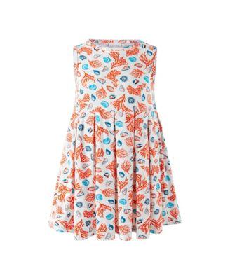 Girls' Coral Jersey Dress - Little Kid by RACHEL RILEY
