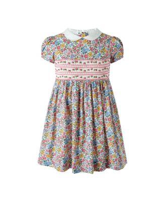 Girls' Ditsy Floral Smocked Dress - Little Kid by RACHEL RILEY