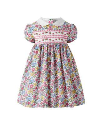 Girls' Ditsy Floral Smocked Dress and Bloomers - Baby by RACHEL RILEY