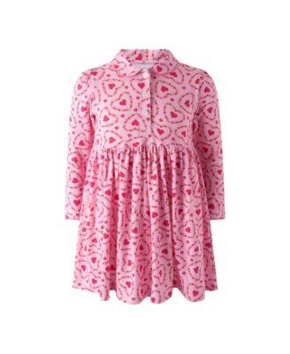 Girls' Floral Heart Jersey Dress - Baby by RACHEL RILEY