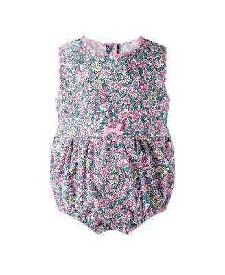 Girls' Floral Scalloped Bubble - Baby by RACHEL RILEY