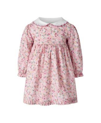 Girls' Floral Scalloped Collar Dress & Bloomers - Baby by RACHEL RILEY
