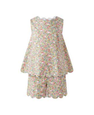 Girls' Floral Scalloped Set - Little Kid by RACHEL RILEY