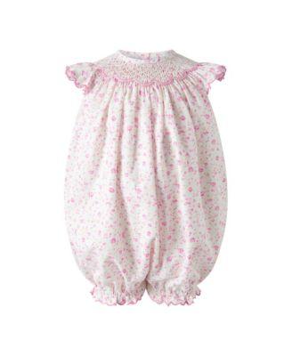 Girls' Floral Smocked Babysuit - Baby by RACHEL RILEY