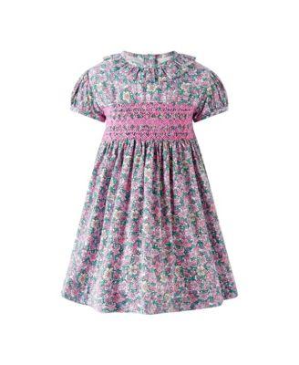 Girls' Floral Smocked Dress & Bloomers - Baby by RACHEL RILEY