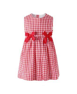 Girls' Gingham Bow Dress and Bloomers - Baby by RACHEL RILEY