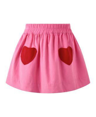 Girls' Heart Pocket Babycord Skirt - Little Kid by RACHEL RILEY