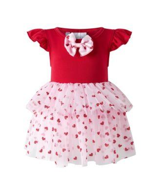 Girls' Heart Tulle Tutu Dress & Headband - Baby by RACHEL RILEY