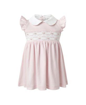 Girls' Pima Flutter Smocked Dress - Baby by RACHEL RILEY