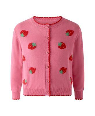Girls' Strawberry Cardigan - Little Kid by RACHEL RILEY