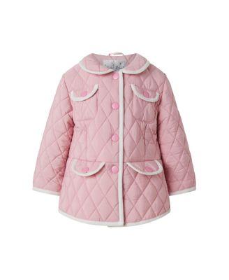 Girls' Two-Tone Quilted Jacket - Baby by RACHEL RILEY