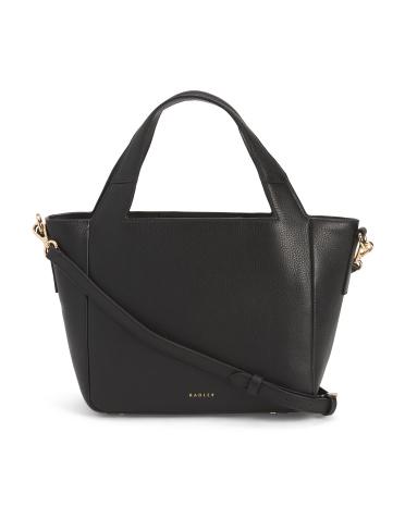 Leather Alpha Road Medium Open Top Satchel for Women by RADLEY LONDON