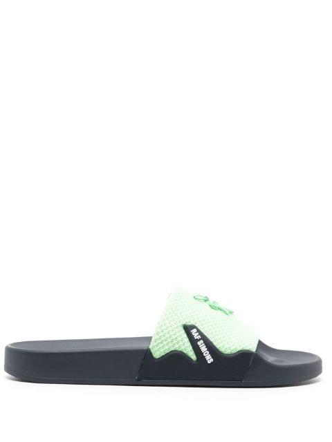 Astra logo slides by RAF SIMONS