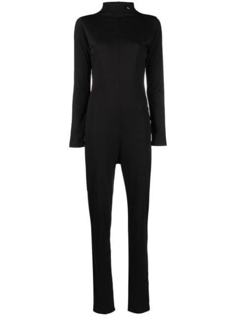 Funnel neck logo jumpsuit by RAF SIMONS